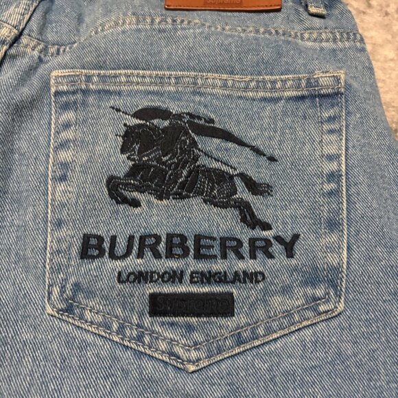 Supreme x Burberry Jeans – Size 34 - Picture 4 of 6